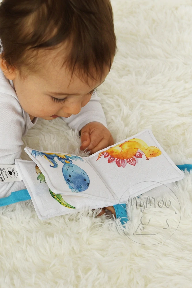 MyMoo-Mini soft book-Cesta do pravěku