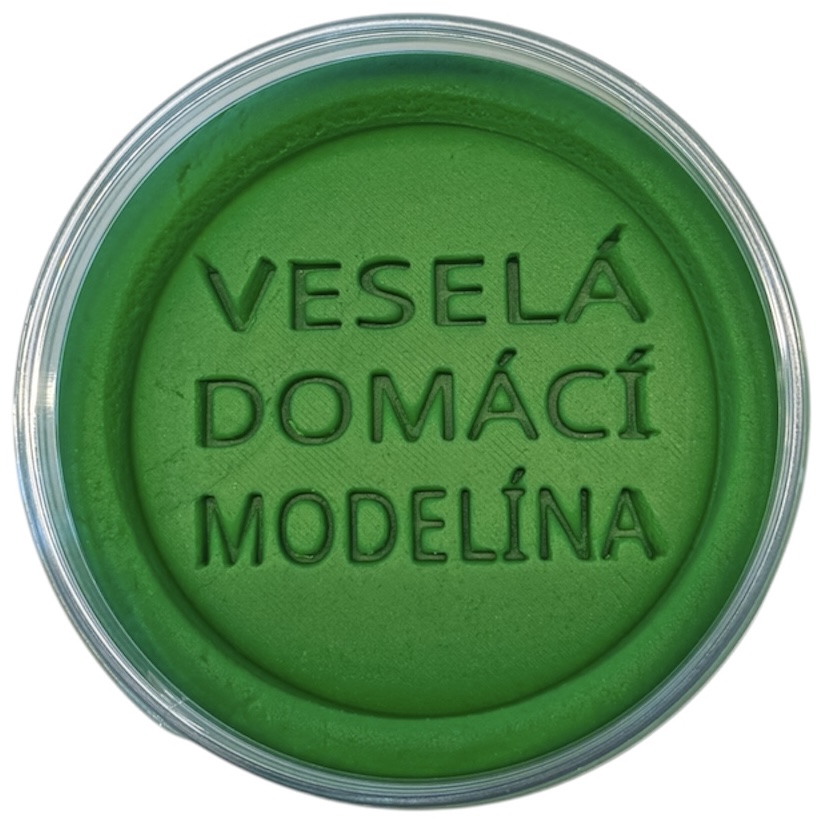 Basic zelená modelína, 270 g