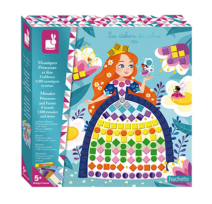 Janod Atelier Mozaika Princezny a víly