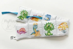 MyMoo-Textilní leporelo-Cesta do pravěku