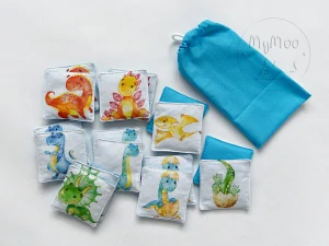 MyMoo-Textilní pexeso-Cesta do pravěku