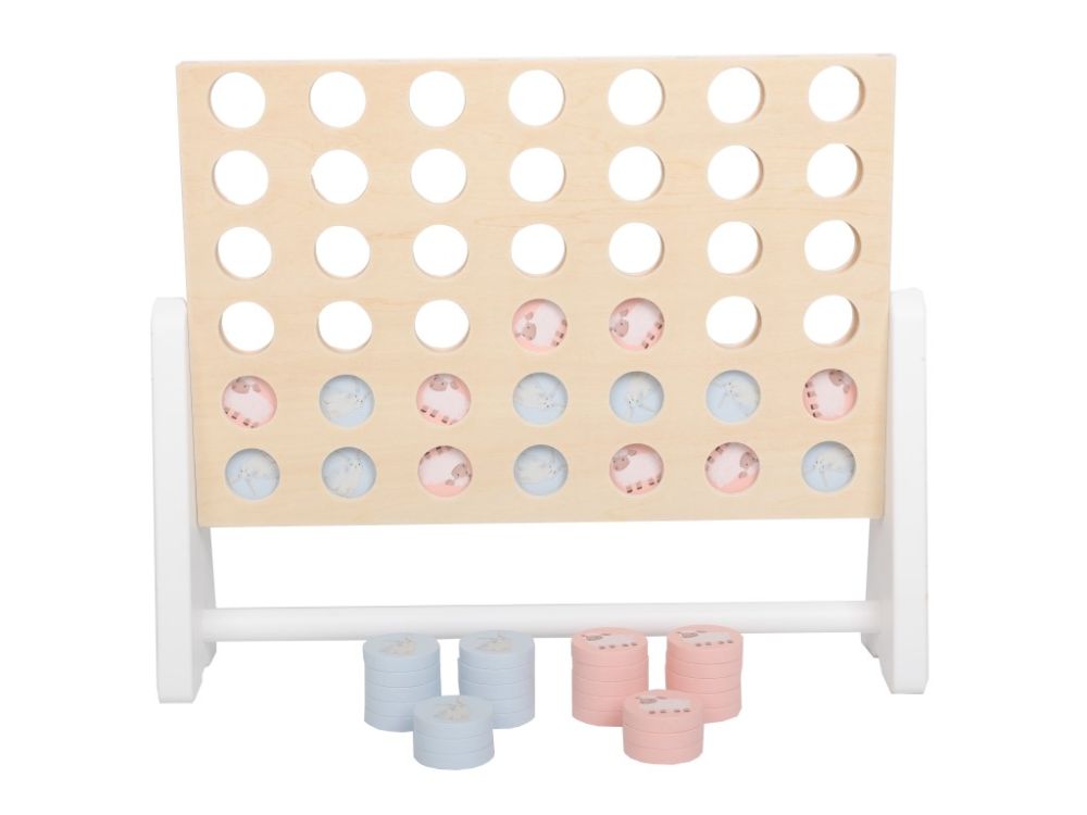 eliNeli Dřevěné piškvorky Farma - hra pro dva