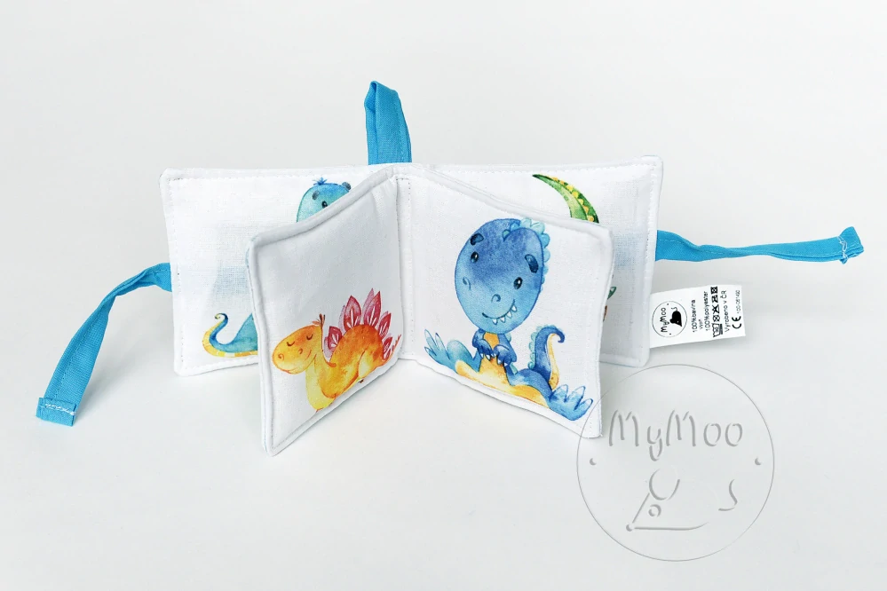 MyMoo-Mini soft book-Cesta do pravěku