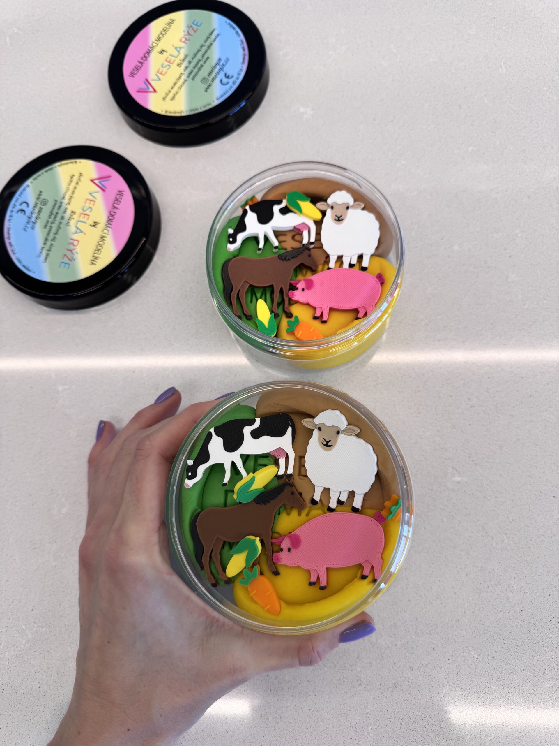Modelína Na farmě, 270 g