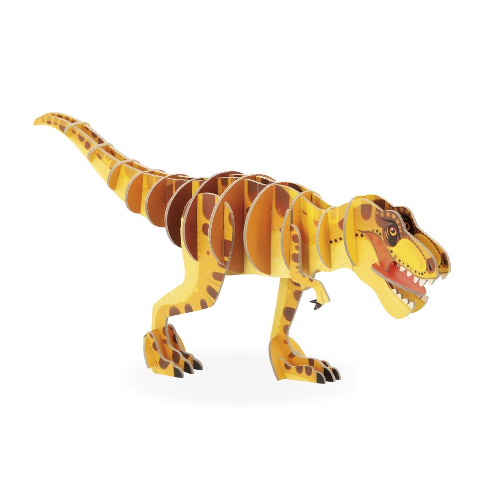 Janod Dřevěné 3D puzzle T-Rex