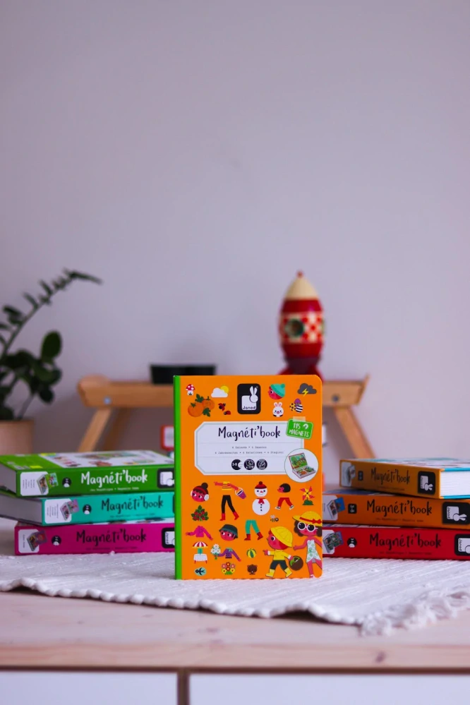 Magnetická kniha-puzzle-zvířátka
