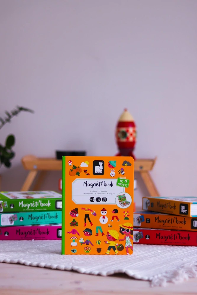Janod Magnetická kniha-Roční období