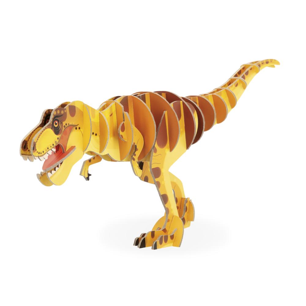 Janod Dřevěné 3D puzzle T-Rex