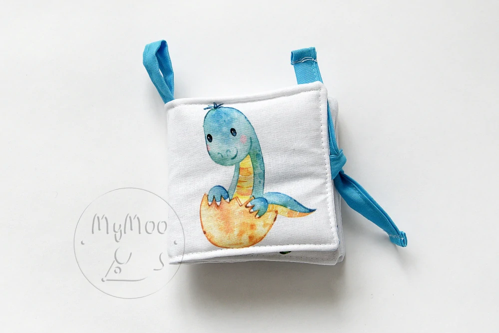 MyMoo-Mini soft book-Cesta do pravěku