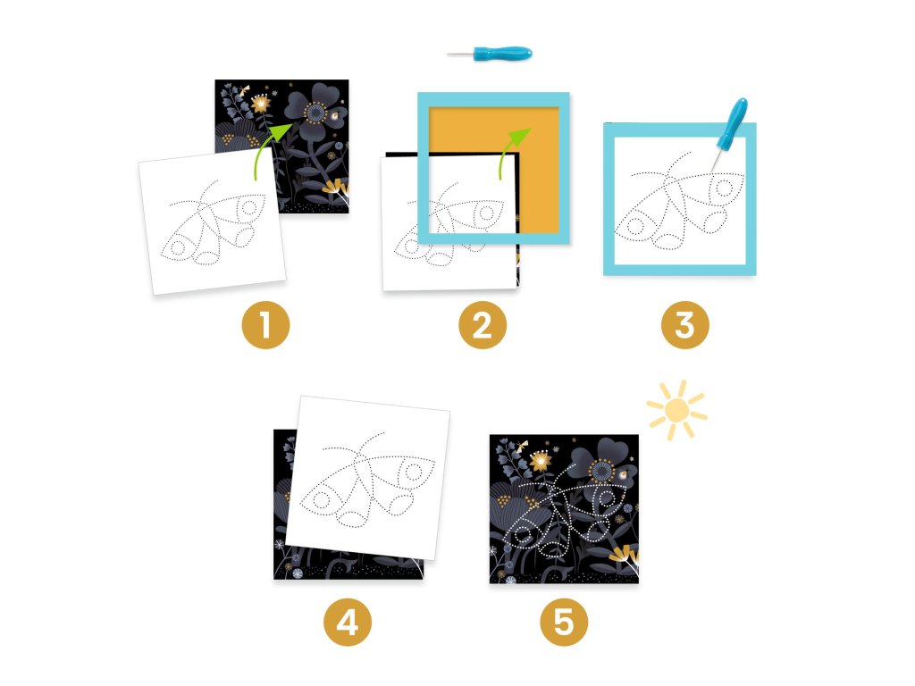 Djeco Prosvicovací obrázky