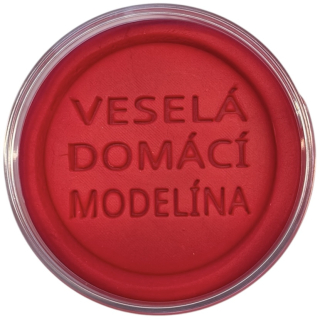 Basic jahodová červená modelína, 270 g